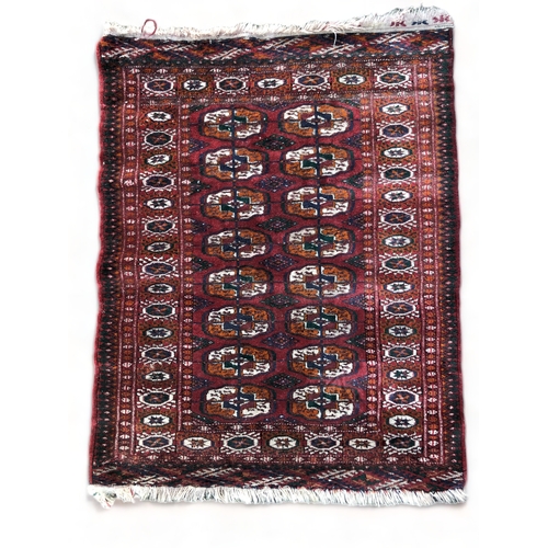 77 - A SMALL ANTIQUE PERSIAN/TURKISH RUG