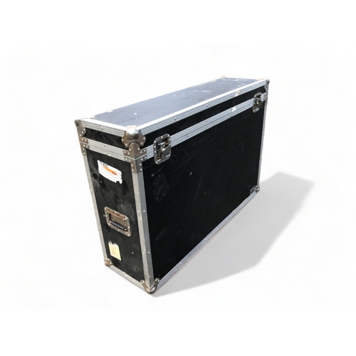 516 - LARGE UPRIGHT CONCERT TRAVEL TRUNK