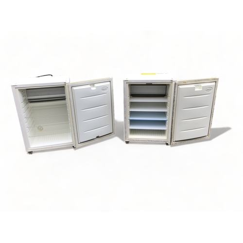 517 - 2 X ELECTROLUX DUAL GAS AND ELECTRIC SMALL CAMPERVAN FRIDGES