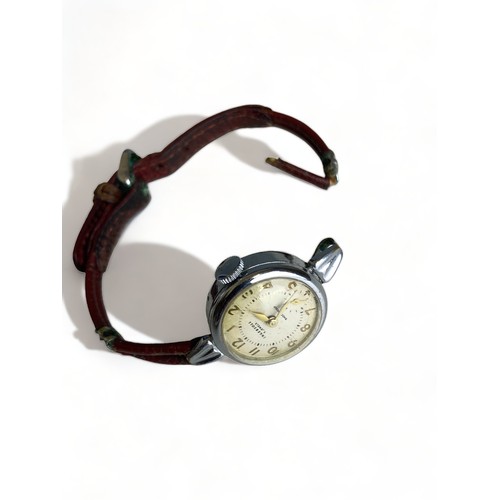 278A - A VINTAGE INGERSOL 5 JEWEL LADIES WATCH AND A INGERSOL POCKET WATCH