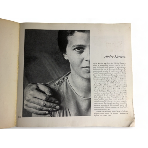 A signed 1st edition Andre Kertesz 'Sixty years of photography