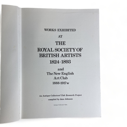 283 - ANTIQUE COLLECTORS' CLUB - 'THE ROYAL SOCIETY OF BRITISH ARTISTS'.