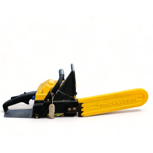 298 - A McCulloch petrol G35 chainsaw.