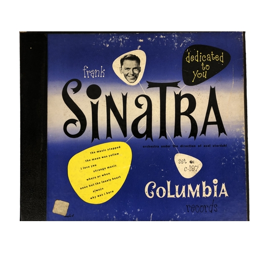 314 - A collection of vintage records, including Frank Sinatra & Perry Como.