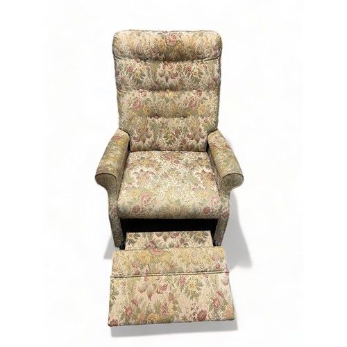 324 - A Vintage single Seat reclining Arm chair