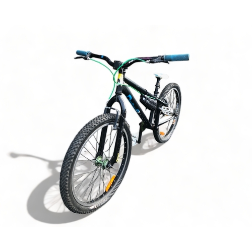 337 - A black DMR pro jump bike.