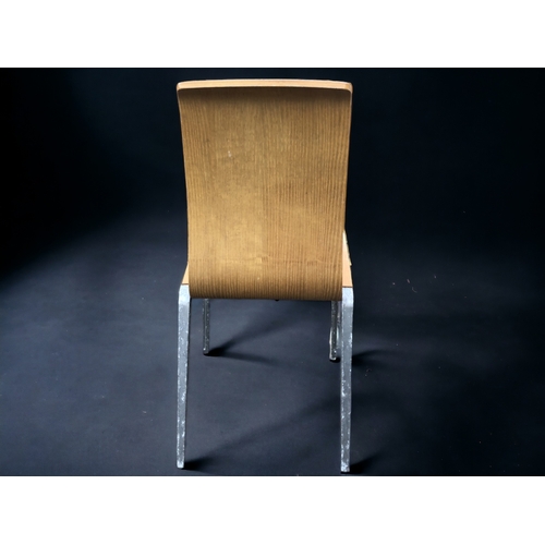 411 - A vintage Designer (Italy?) Plywood Chair (PLANK?)