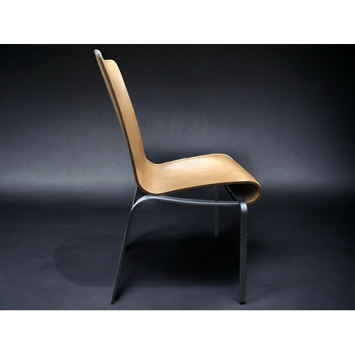 412 - A rare Vintage Italian Plywood Chair by PLANK.