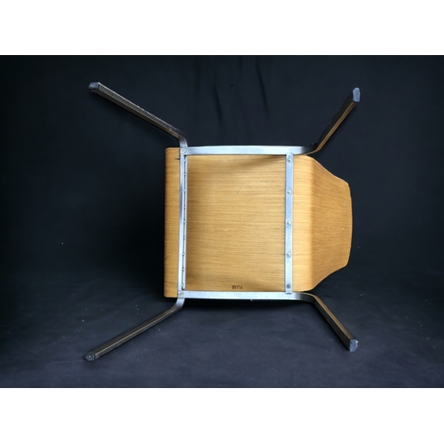 412 - A rare Vintage Italian Plywood Chair by PLANK.