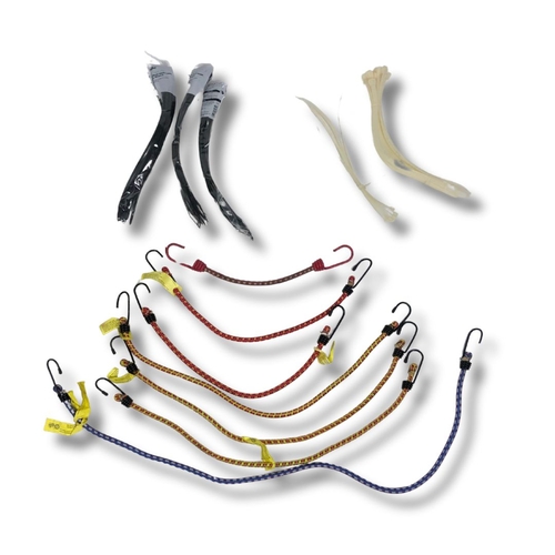 8 - Bungee Cords & Cable Ties