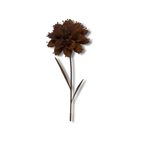 20 - Decorative Metal Flower Head and stem