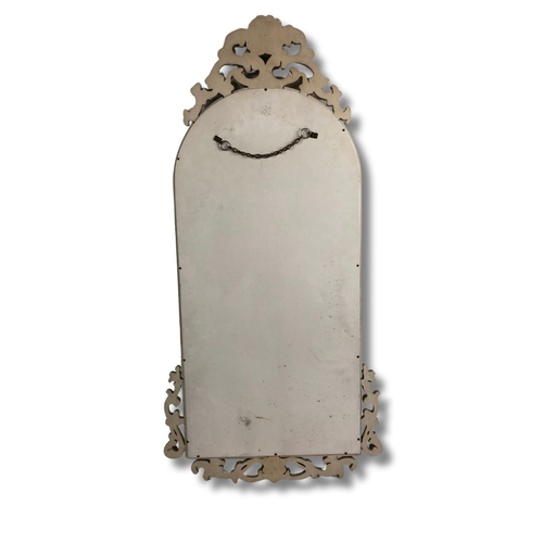 64 - Shabby Chic Moulded Framed Mirror