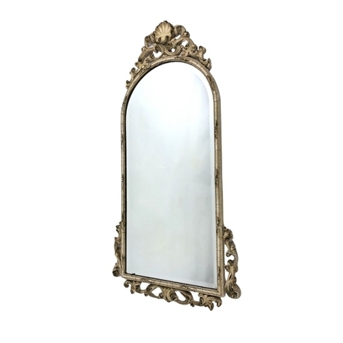 64 - Shabby Chic Moulded Framed Mirror