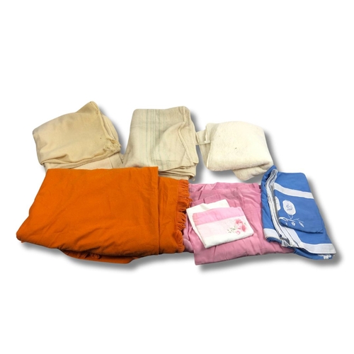 105 - Various Throws, Linen & Wool Blankets