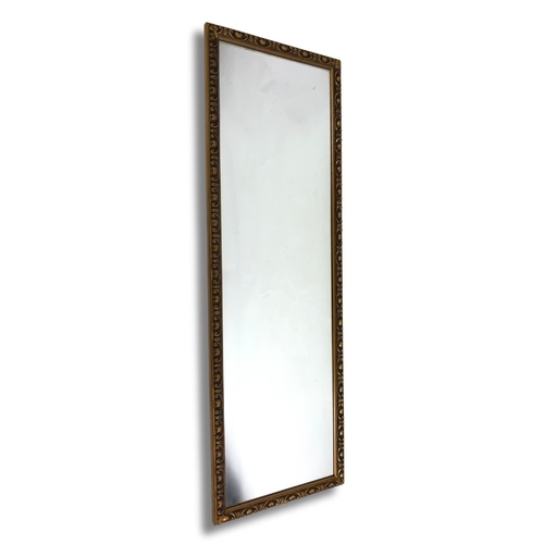 124 - Mirror with Gold Decorative Edge Surround