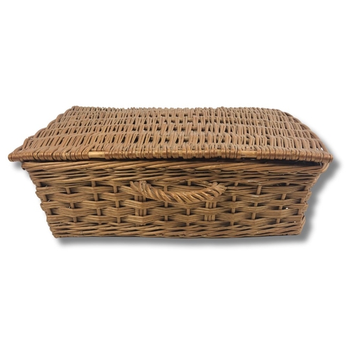 136 - Wicker Picnic Basket