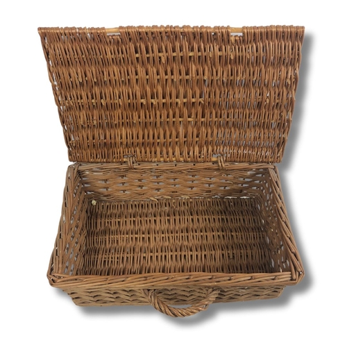 136 - Wicker Picnic Basket