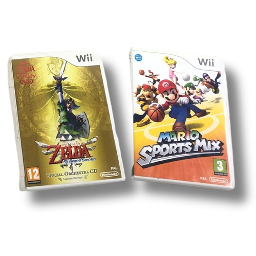 142 - Wii Gaming Console and two Games