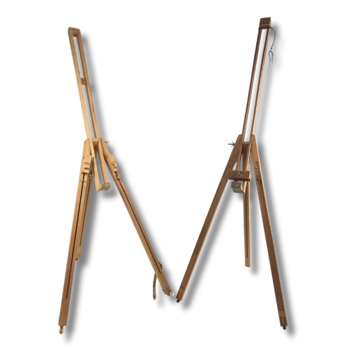 151 - Two Wooden Artist Easels