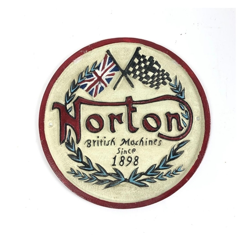 169 - Norton British Machines Sign