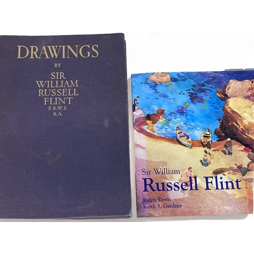 331 - Drawings by Sir Russell Flint.
1950 (1st edition) Hardcover. 
Together with 'Sir William Russell Fli... 