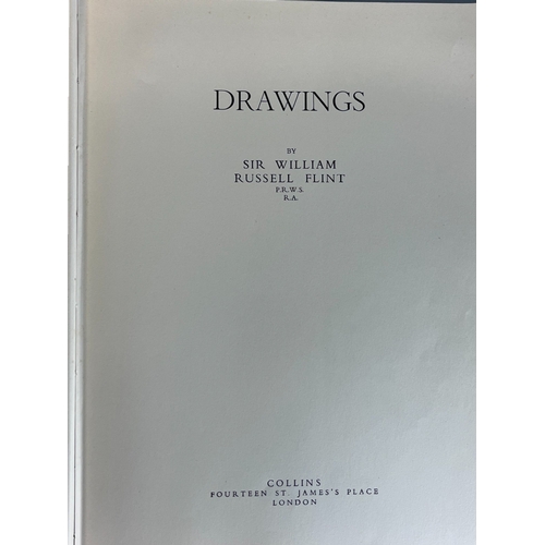 331 - Drawings by Sir Russell Flint.
1950 (1st edition) Hardcover. 
Together with 'Sir William Russell Fli... 