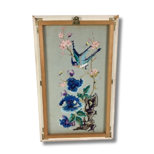 289 - Vintage Framed Chinese Embroidery