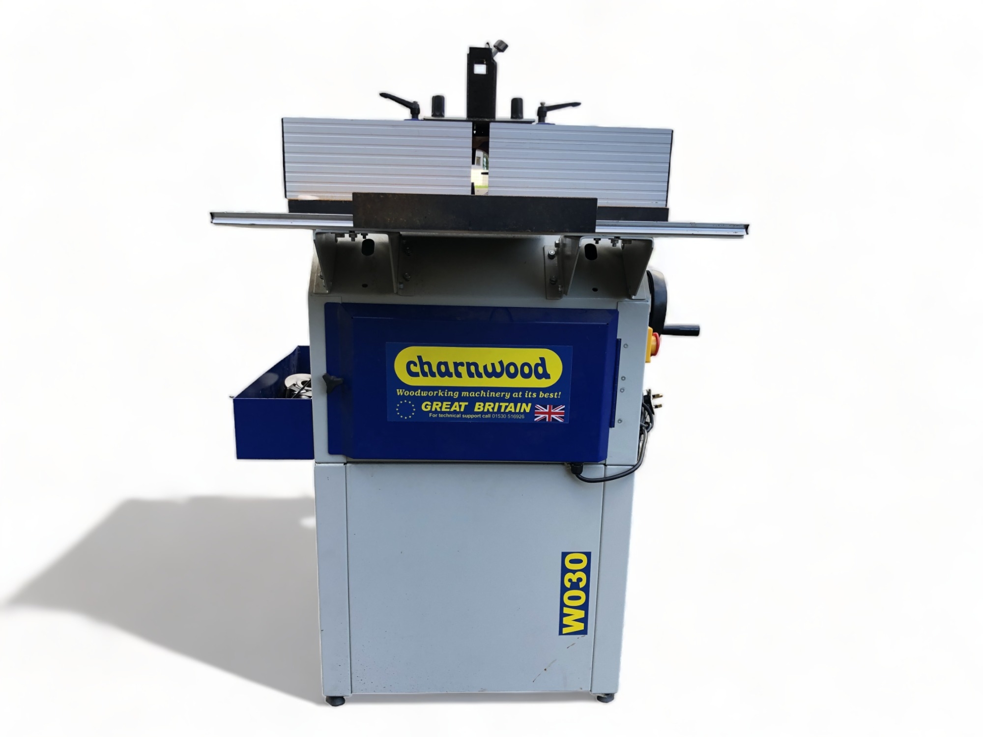 Charnwood W030 Spindle Moulder. Complete with sliding table and 1/2