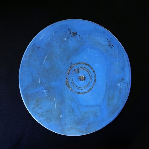 267 - A French Metal Blue Bistro Table
Diameter 95cm