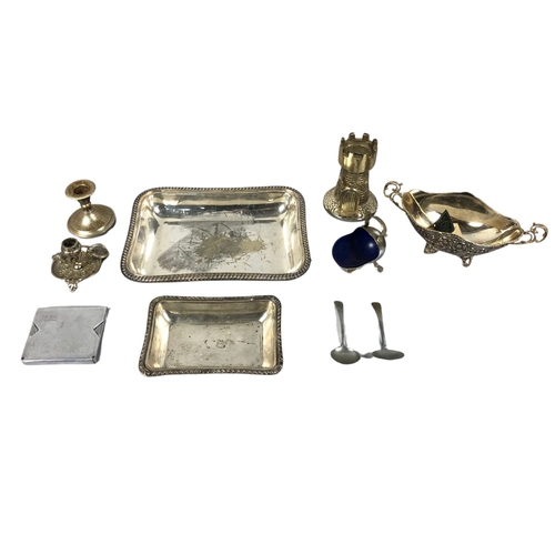 62 - Quantity of Silver Plate & Metal Items