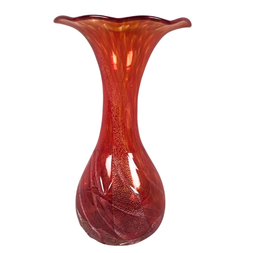 75 - Alum Bay Glass Vase including Certificate of Authenticity