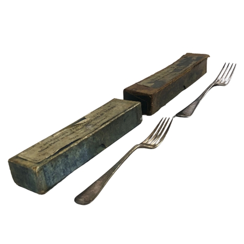 80 - Two Original Selfridges Boxes of Forks