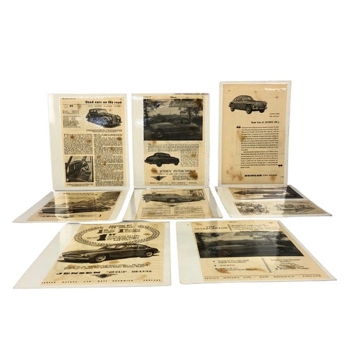 131 - Ephemera - Jensen Car Advertising