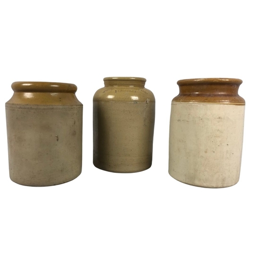 175 - Three Stoneware Jars