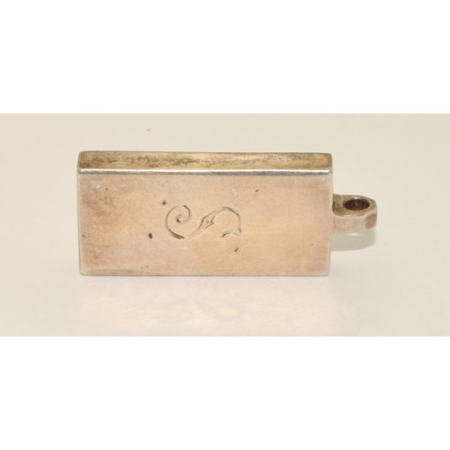 464 - 925 silver fully hallmarked ingot 30g