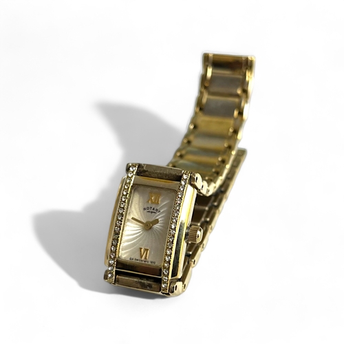 538 - A Gold plated ladies Rotary wristwatch.