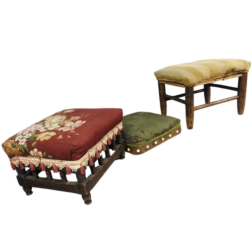 66 - Three Footstools