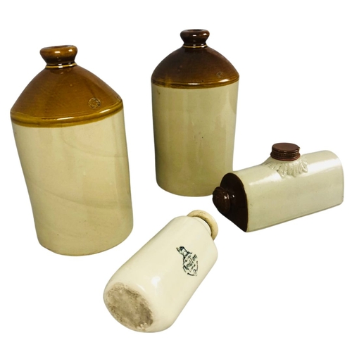 88 - Stoneware Hot Water Bottles and Jars