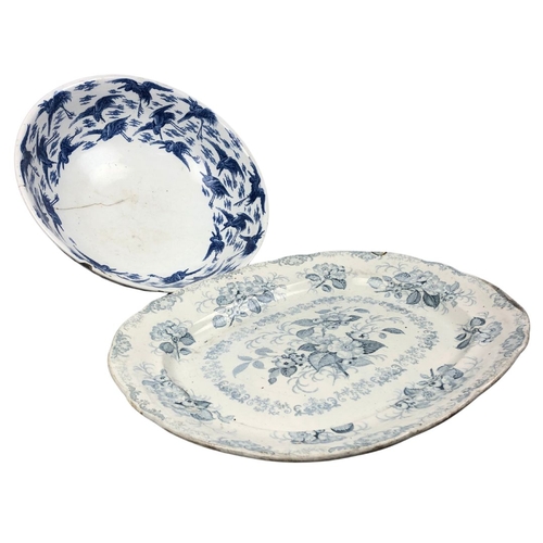 318 - Two Large Serving Dishes