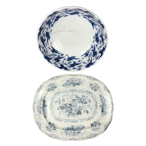 318 - Two Large Serving Dishes