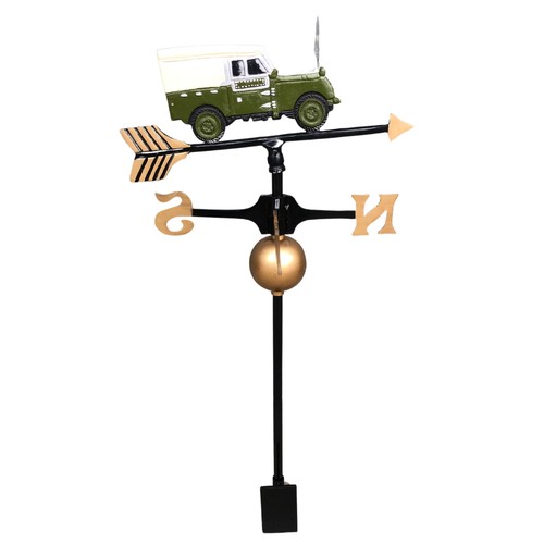 382 - Land Rover metal weather vane ref 24