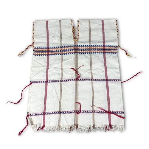 410 - Two Burmese Fabric Covers