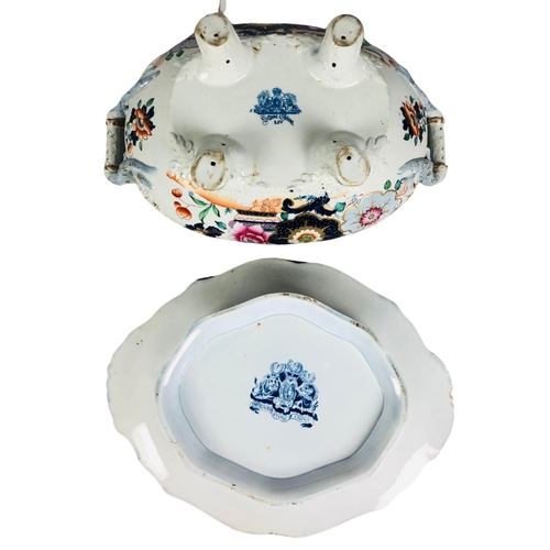 97 - Stone China Tureen & Serving Dish