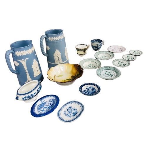 106 - Assortment of Jugs, Plates Etc