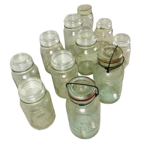 120 - Collection of Glass Storage Jars