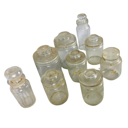 121 - Collection of Glass Storage Jars