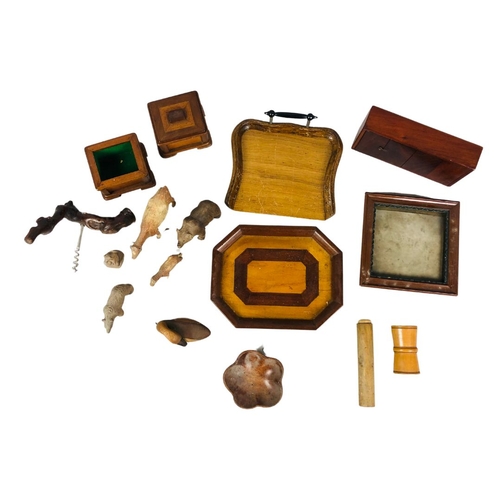 123 - Collection of Wooden Treen Items