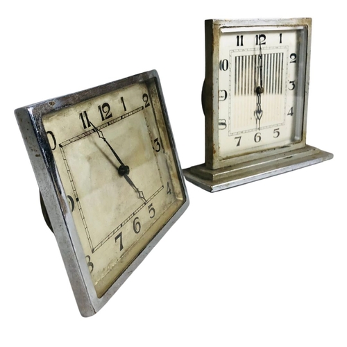 130 - Two Art Deco Clocks