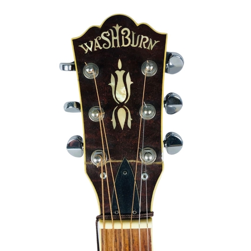 172 - Washburn Sunburst 6 string Guitar EA18TS