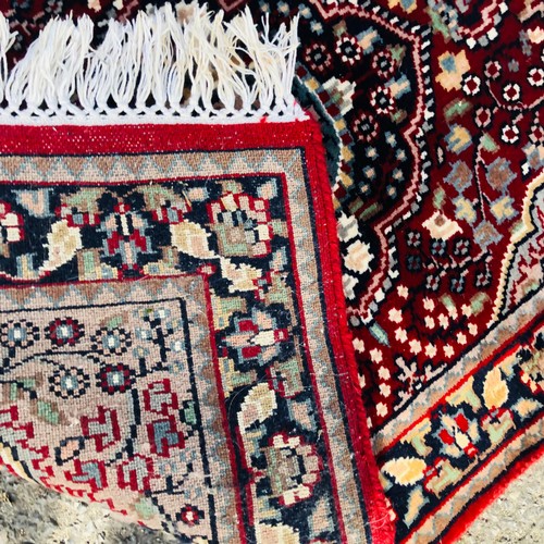 214 - 3 x Middle Eastern Prayer matts/rugs - Each with a Red Ground in Persian Tekke and Afghan Styles.Lar... 